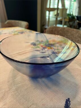 Vintage Bormioli Rocco Serving Bowl
